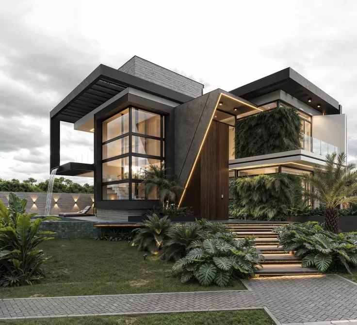 4 BHK Ultra-Modern Luxury Villa in Aish Bagh - Photo 3